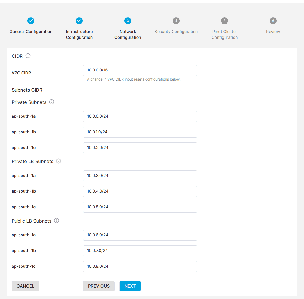 Environment Networking