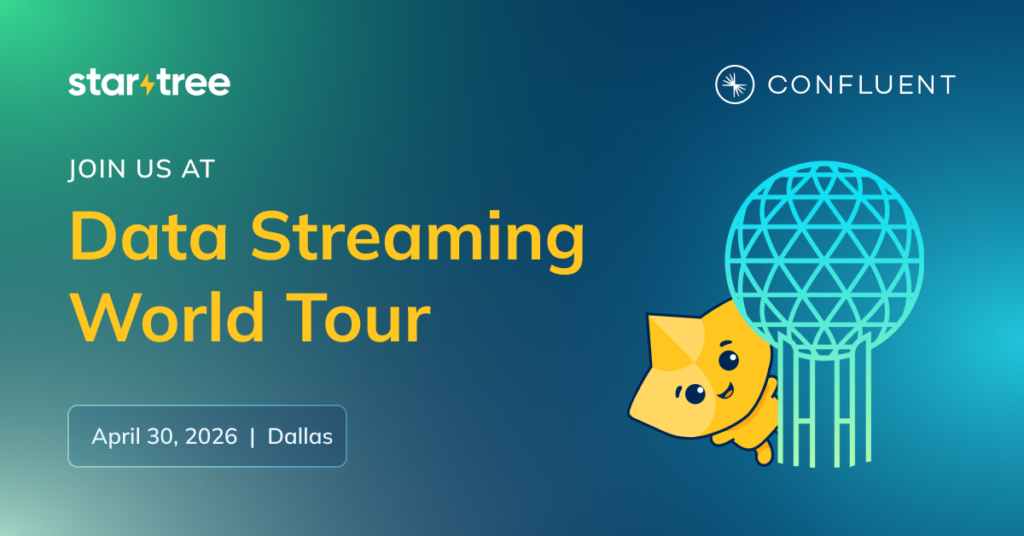 Confluent Data Streaming World Tour 2026 – Dallas