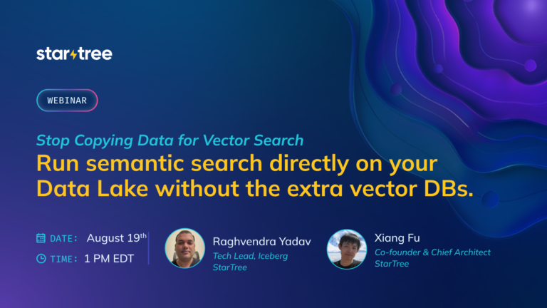 Stop Copying Data for Vector Search Webinar